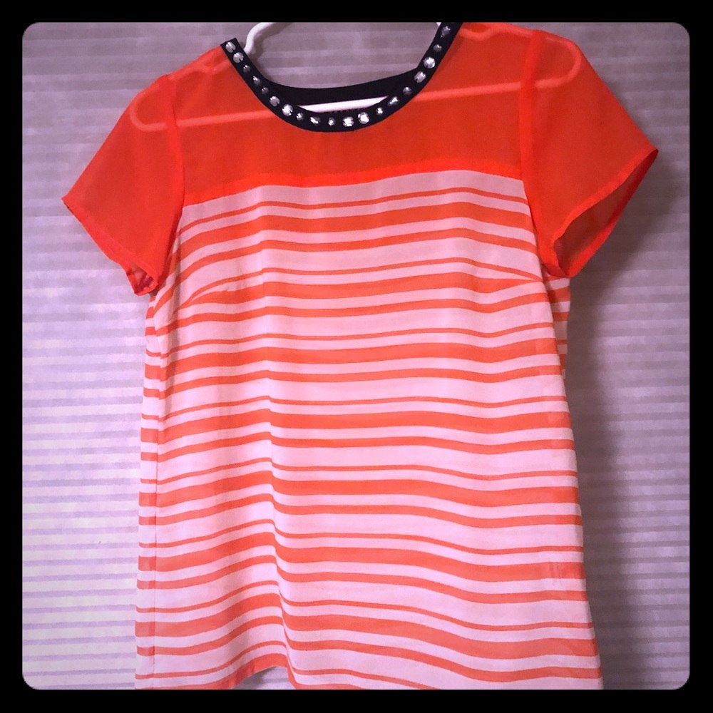 Metaphor sheer shirt